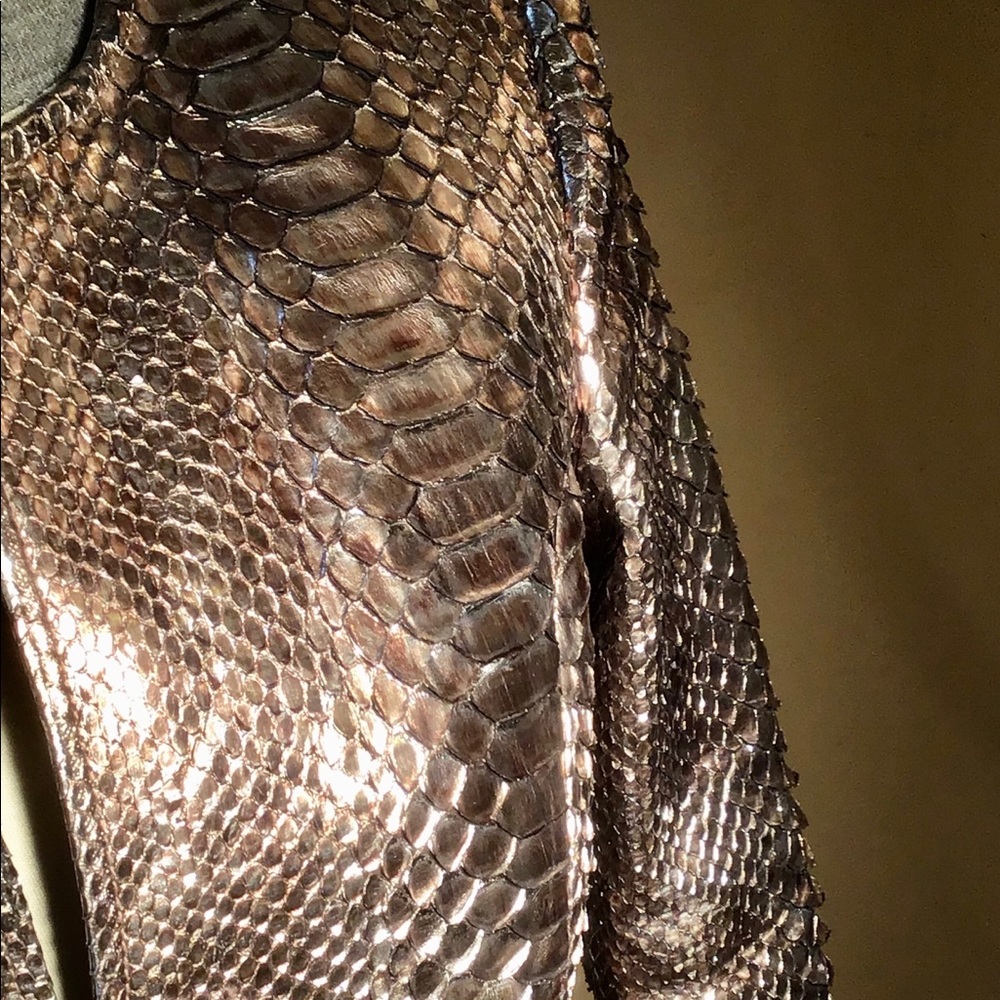 ESCADA COUTURE-Python leather jacket - Picture 6 of 11